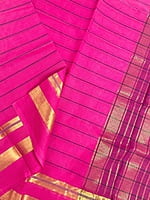 Striped Cotton Saree