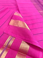 Striped Cotton Saree