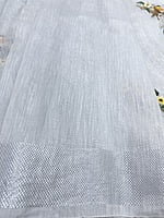 Linen Saree with Embroidery