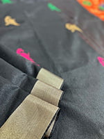 Black Kosa Silk Saree Black Kosa Silk Saree
