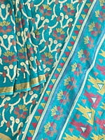 Fancy Saree with Floral Motifs