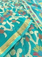 Fancy Saree with Floral Motifs