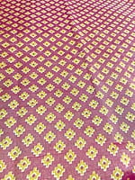 Blue Printed Art Silk