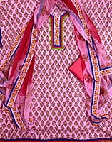 A Printed Salwar Suit with Yoke