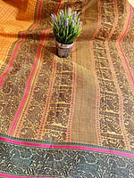 Lakshadeepam Yellow Handloom Cotton Saree Lakshadeepam Yellow Handloom Cotton Saree