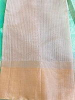Minty Green Handloom Silk Cotton Saree