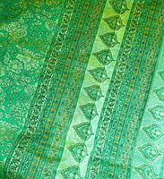 Green Floral Supernet Saree Green Floral Supernet Saree