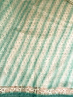 Off-White Printed Supernet Saree Off-White Printed Supernet Saree