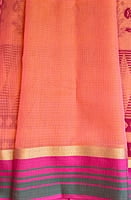 Coral Colour Kota Saree