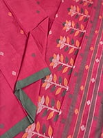 Raspberry red handloom saree Raspberry red handloom saree
