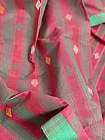 Raspberry red handloom saree Raspberry red handloom saree