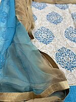 Off-white printed salwar suit Off-white printed salwar suit