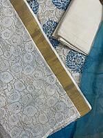 Off-white printed salwar suit Off-white printed salwar suit