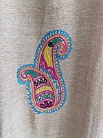 Jute Kurta with Embroidery Jute Kurta with Embroidery