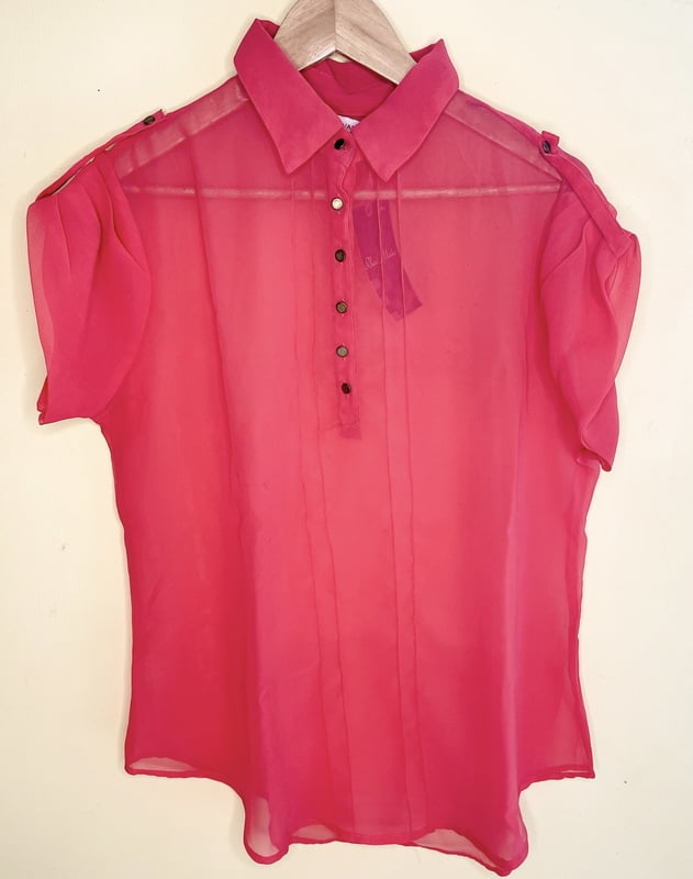 Faux Georgette Shirt Faux Georgette Shirt