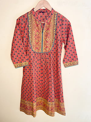 Colourful Printed Kurta
