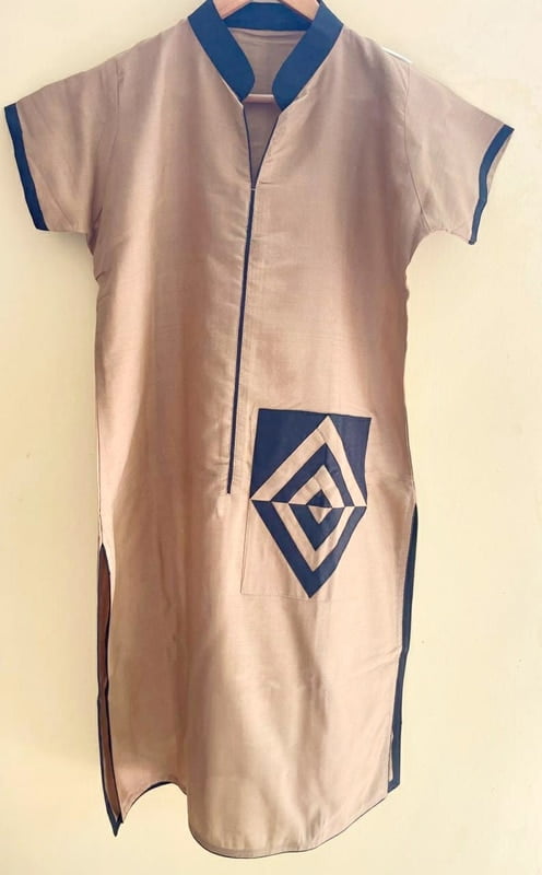Stylish Brown Kurta
