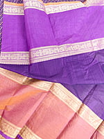 Purple Lakshadeepam Saree