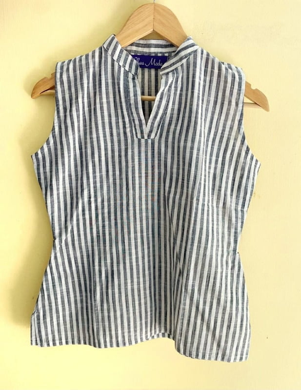 Striped Short Top